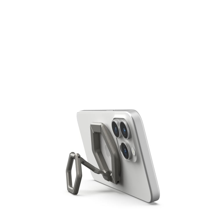 Support Magnétique pour Smartphone Ring Stand en Anneau Fixation Solide Neuf - vue 3