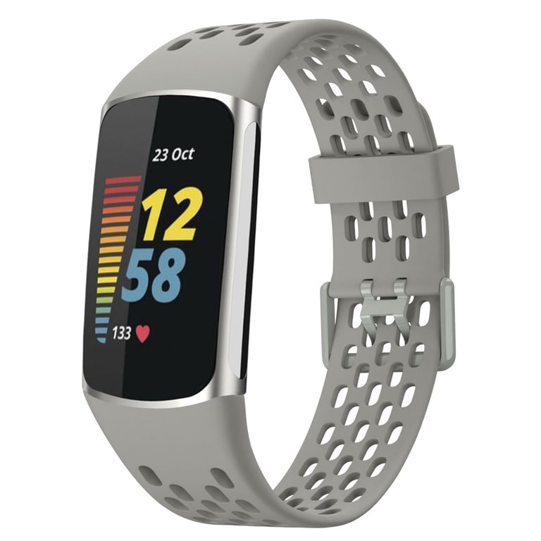 imoshion Bracelet de sport en silicone avec trous pour Fitbit Charge 5 / Charge 6 Neuf - vue 1