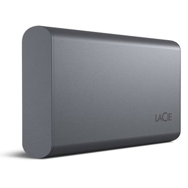 LaCie Mobile SSD Secure Technologie Thunderbolt 1 To USB Type-C 3.2 Gen 2 (3.1 Gen 2) Gris