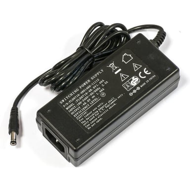 CoreParts MBA1277 adaptador e inversor de corriente Interior 60 W Negro