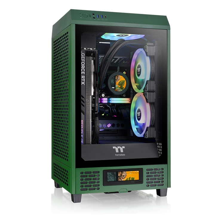 Thermaltake Tower 200 Mini Tower Vert - Neuf