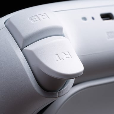 8Bitdo Ultimate 3-mode Blanco Bluetooth/USB Gamepad Analógico/Digital Android, Xbox, iOS