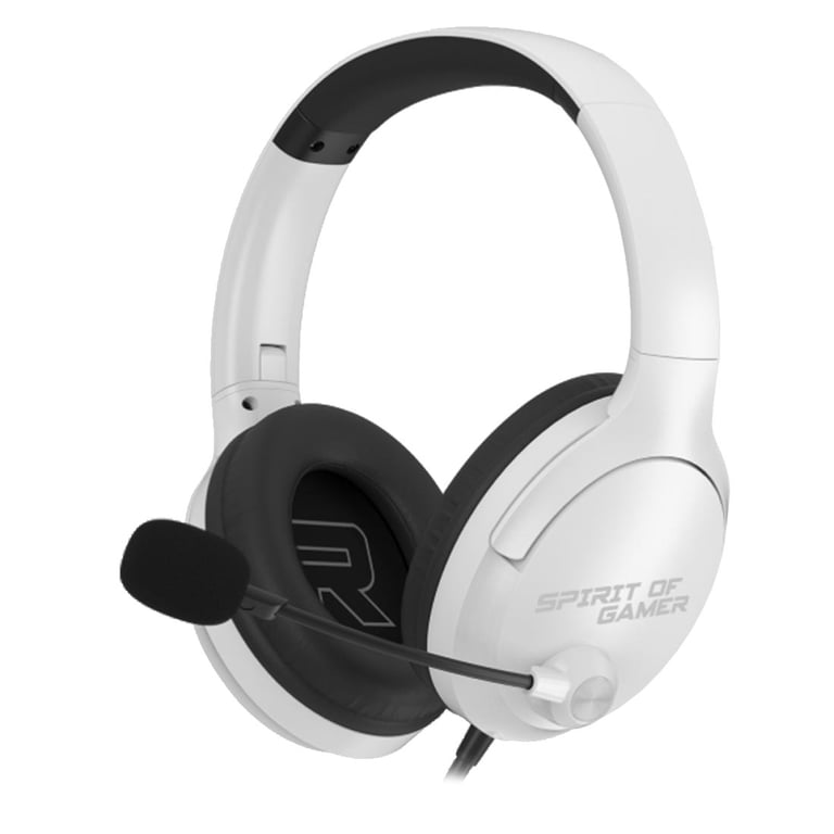 Spirit Of Gamer Pro H4 avec câble jack 3,5 mm pour gaming PC PS4 PS5 Blanc - vue 3