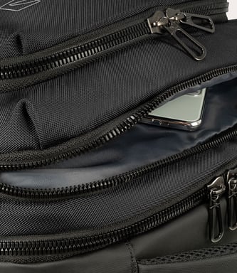 Tucano Marte Gravity mochila Mochila informal Negro Tela