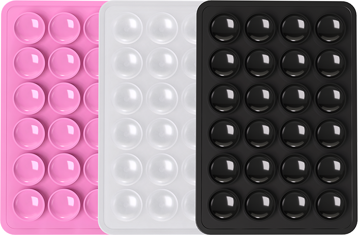 Trio de supports telephone ventouse trsp - vue 3