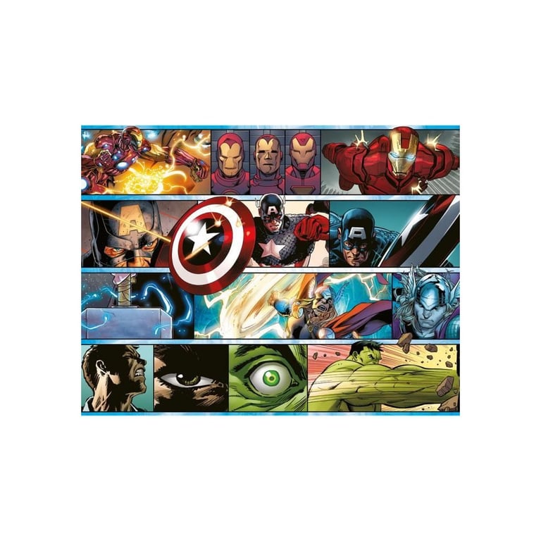 Puzzle 2000 pieces : La force des Avengers - Marvel - Neuf