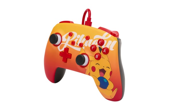 PowerA 1522784-01 mando y volante Naranja, Rojo USB Gamepad Analógico Nintendo Switch