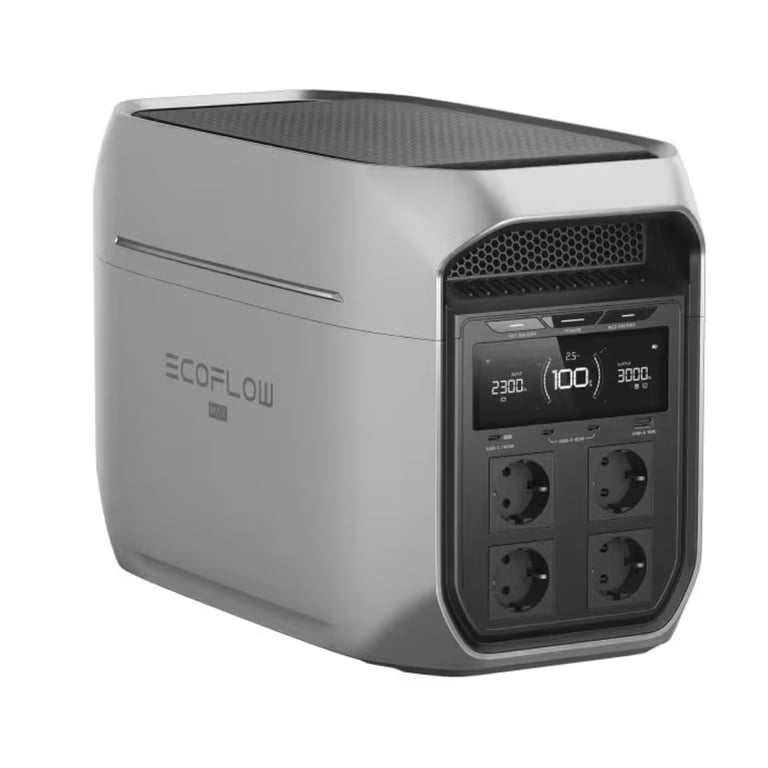 DELTA 3 MAX PLUS PORTABLE POWER STATION - vue 3