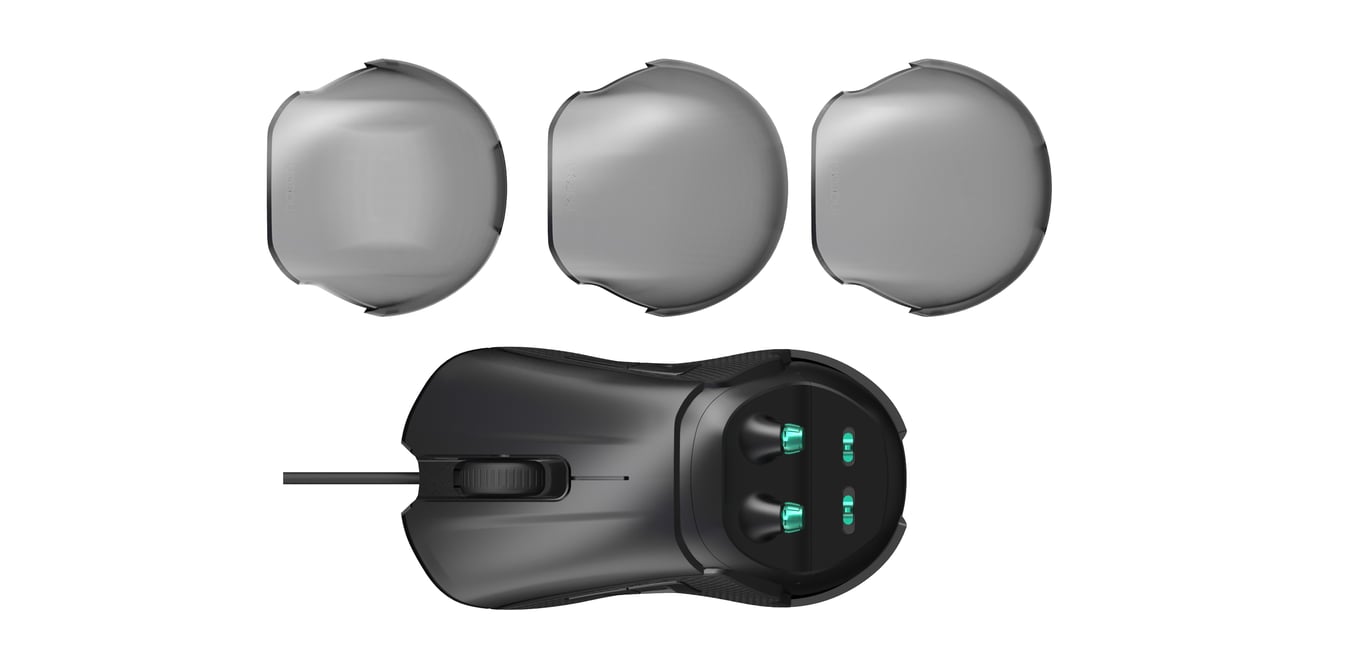 NACON PCGM 500ES Jouer Ambidextre USB Type A Optique 6400 DPI Neuf - vue 2