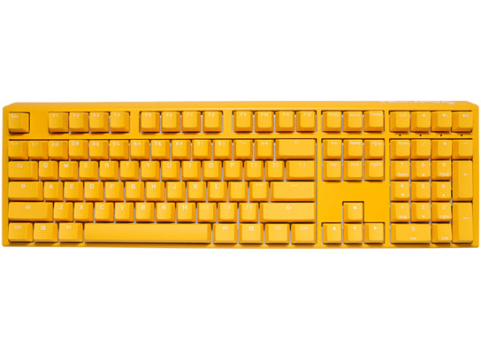 Ducky One 3 clavier Gaming USB QWERTY Anglais Jaune - vue 1