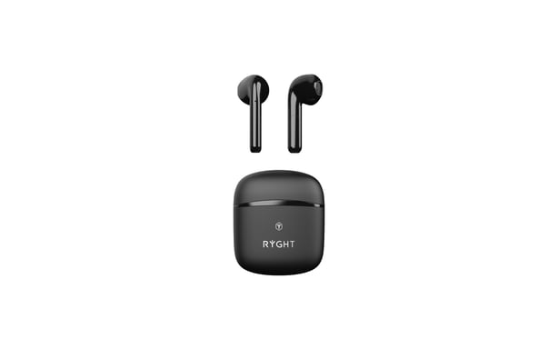 RYGHT WAYS - Ecouteurs Sans fil Bluetooth avec boitier semi-intra True Wireless Earbuds