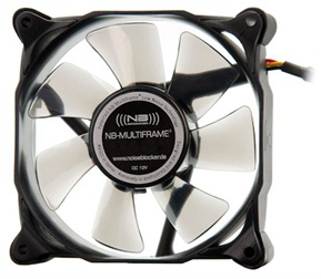 Noiseblocker MultiFrame M8-1 Boitier PC Ventilateur 8 cm Noir
