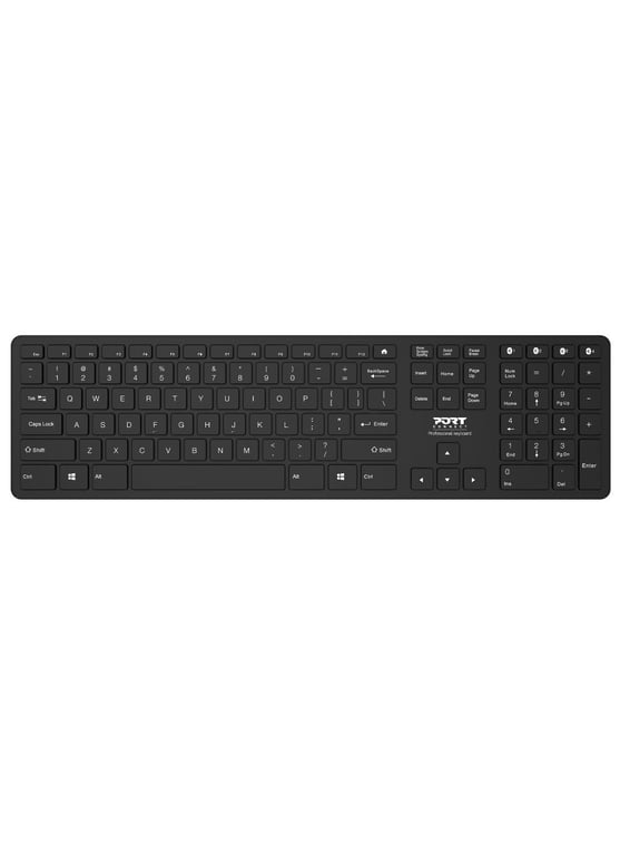 Port Designs 900903 UK clavier Bureau Bluetooth QWERTY Anglais britannique Neuf - vue 3