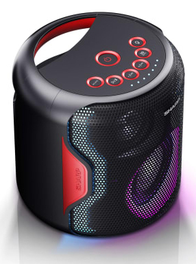 Sharp PS-921 altavoz portátil o de fiesta Sistema de altavoz portátil 2.1 Negro