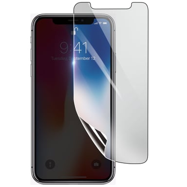 3mk Protector de pantalla de hidrogel antigolpes y antiarañazos para Apple iPhone X Transparente