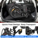 Bicicleta eléctrica plegable FAFREES F20 Max con batería LG de 48 V y 30 Ah y pantalla LCD - roja