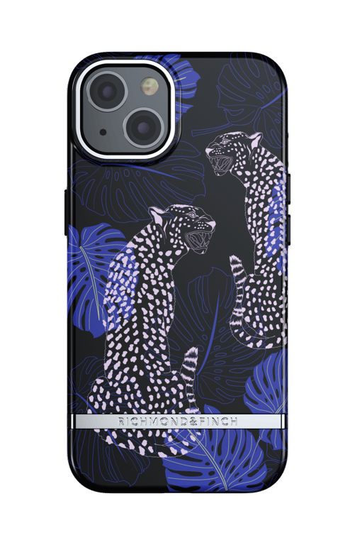 Richmond & Finch Blue Cheetah - iPhone 13