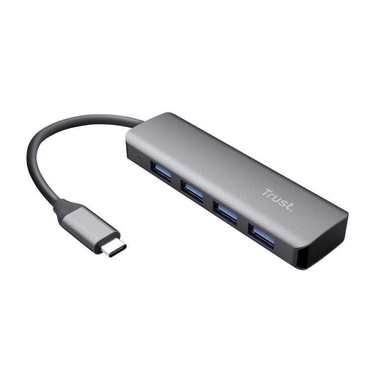 Trust 23328 hub & concentrateur USB 3.2 Gen 1 3.1 Gen 1 Type A 5000 Mbit/ Neuf