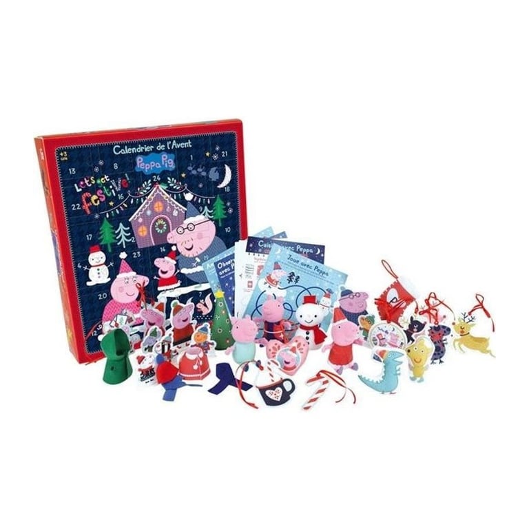 Calendrier de l'Avent Peppa Pig JEMINI – 36 Surprises Incluses - vue 2