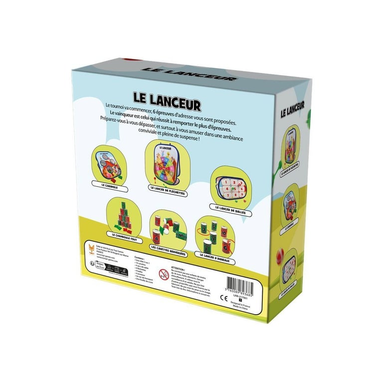 Jeu De Société LE LANCEUR – 1 à 20 Joueurs Dès 7 Ans - vue 5