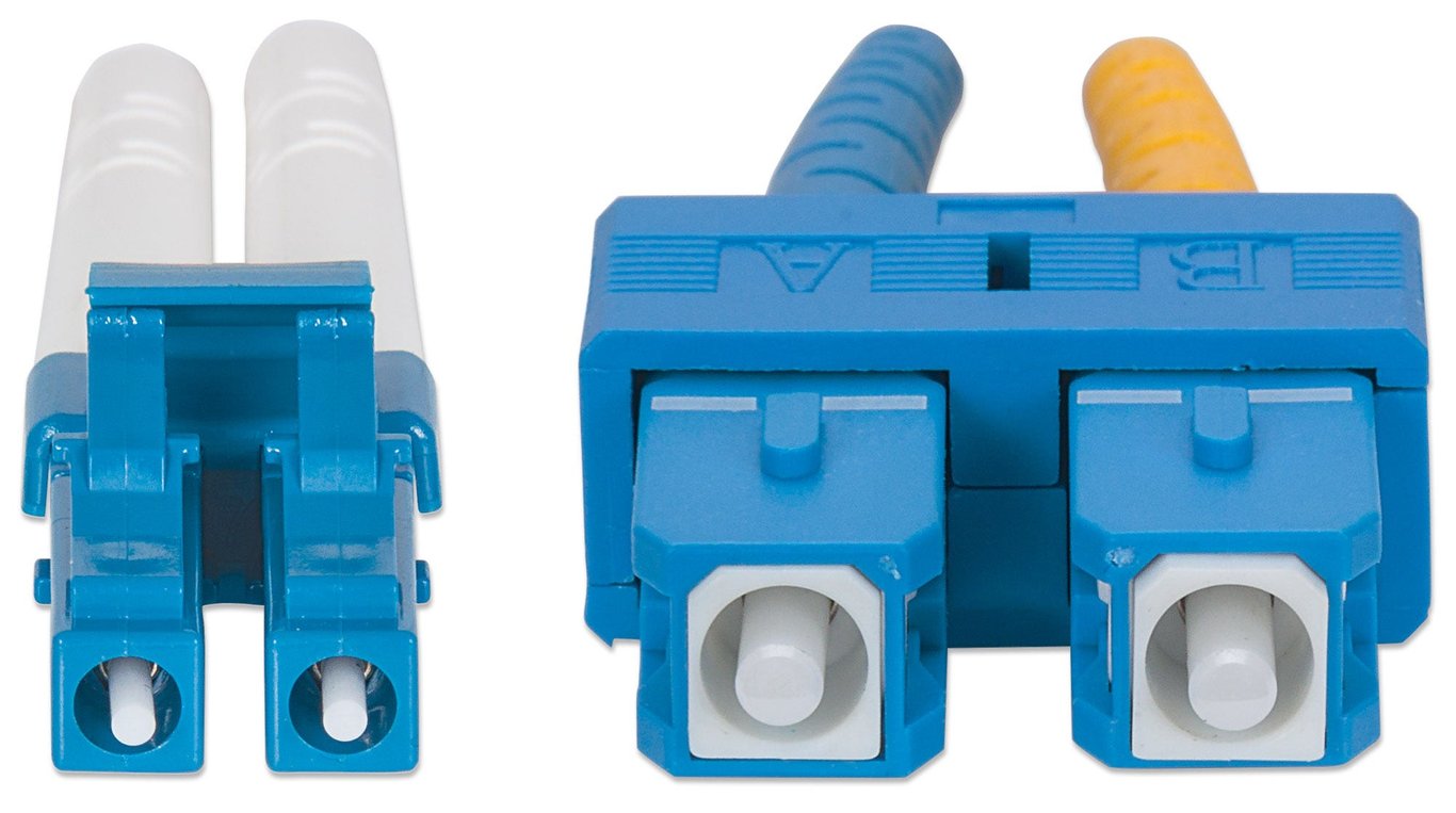 Intellinet Câble Fibre Optique 5 OS2 LC SC Jaune - vue 3