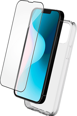 Pack 2 en 1 Coque iPhone 16 Plus Souple Transparente + Protège écran 2.5D + SmartFrame™ - Certifié GRS Bigben