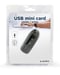Gembird FD2-SD-1 lector de tarjeta USB 2.0 Negro