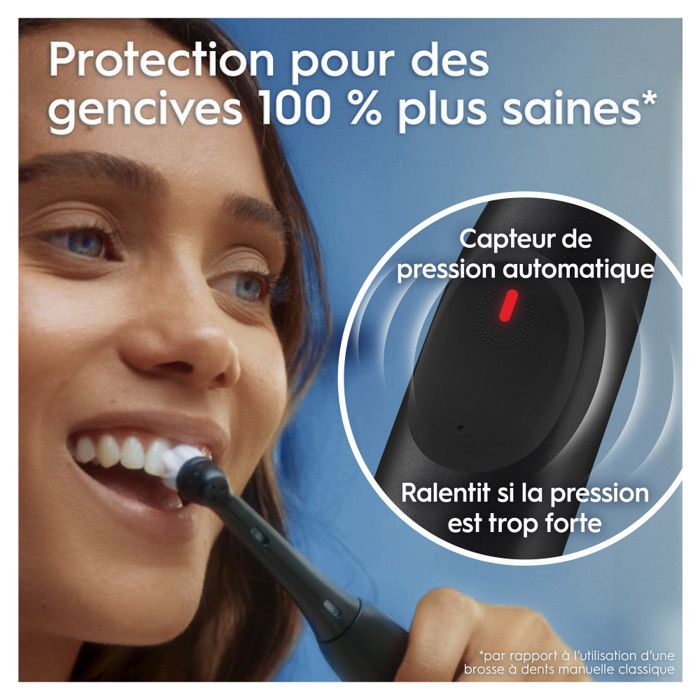 Oral-B iO2 Adulte Brosse à dents vibrante Noir - Neuf