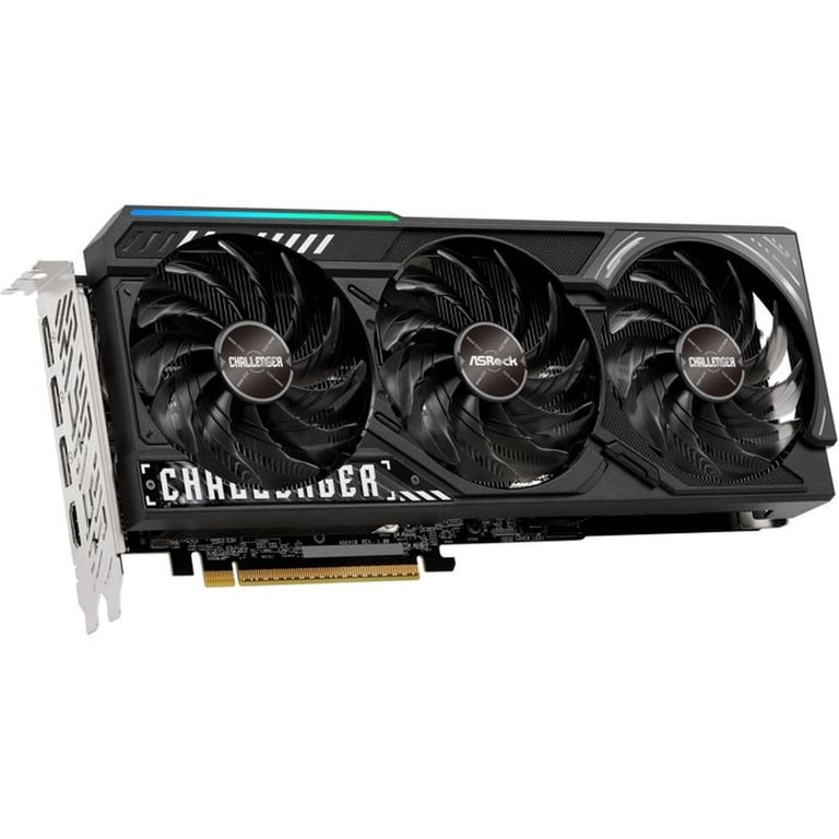 Carte Graphique ASRock AMD Radeon RX 9070 XT Challenger – 16 Go GDDR6, PCIe 5.0 - vue 2