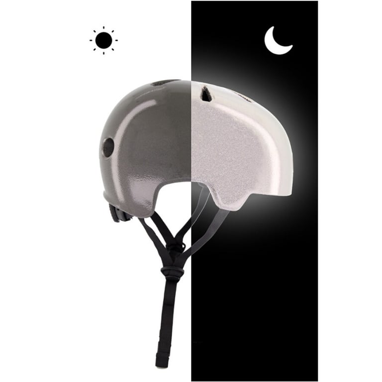 Casque vélo Urban Circus Casque velo reflechissant noir - Neuf