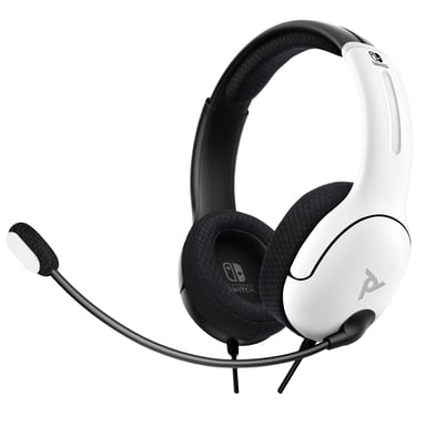 Casque filaire gaming LVL40 pour Nintendo Switch Blanc