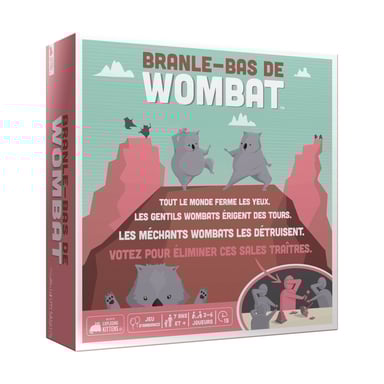 Jeu de société Branle-bas de Wombat - Amusez-vous avec vos amis