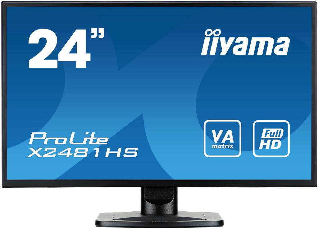 Ecran LED 24 Iiyama ProLite X2481HS-B1 Full HD