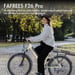 Bicicletta elettrica da città Fafrees F26 Pro, motore da 250 W, batteria integrata da 36 V 14,5 Ah, connessione tramite APP