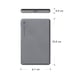 dbramante1928 CP05SLBL7177 batería externa 5000 mAh Cargador inalámbrico Gris