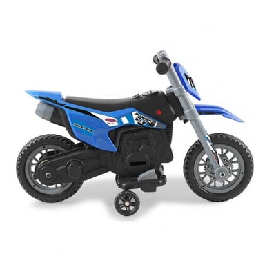Bicicletta a pedalata assistita blu 6V per bambini