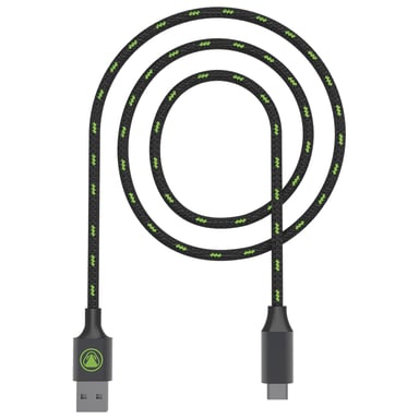 Snakebyte SB916267 câble USB 2 m USB 3.2 Gen 2 (3.1 Gen 2) USB C USB A Noir, Vert