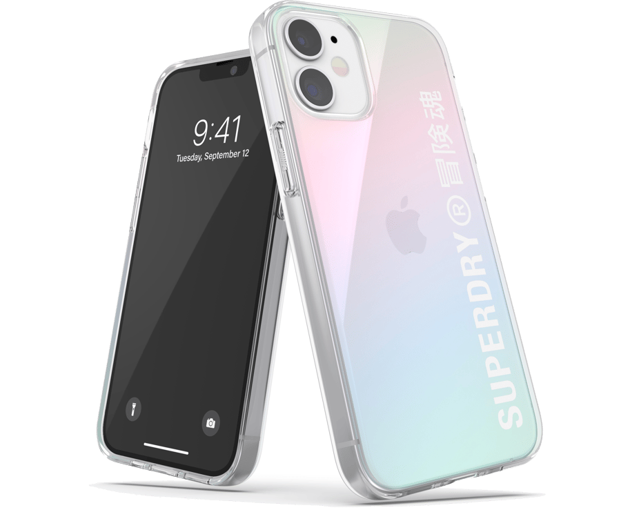 Coque Snap Clear pour iPhone 12 Mini - Holographique