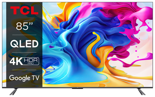 TCL C64 85C649 TV 2,16 m (85'') 4K Ultra HD Smart TV Wifi Titane