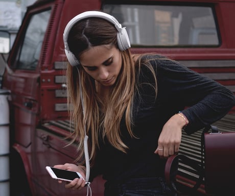 Fresh 'n Rebel Caps Headphones - Cloud