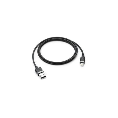 mophie - Câble Lightning - Lightning mâle pour USB mâle - 9 cm - noir - pour Apple iPad/iPhone/iPod