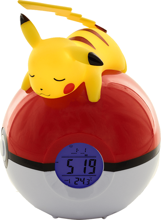 Radio Réveil Lumineux Pikachu Bigben