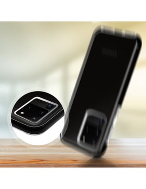 Altadif ALTCS11PSTRG funda para teléfono móvil 17,5 cm (6.9'') Negro, Transparente