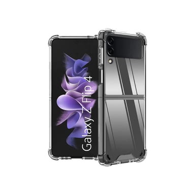 Funda para Galaxy Z Flip 7 FE - Reforzada / carcasa dura - 2m protección contra caídas - protección transparente