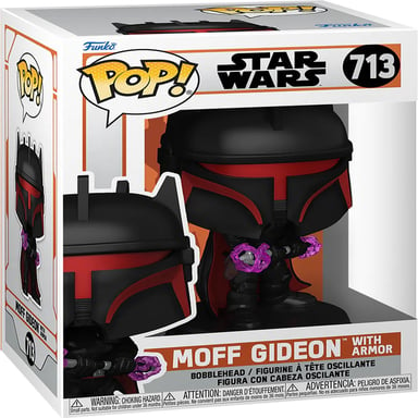 Figurita Funko Pop Star Wars The Mandalorian S10 Moff con Armadura