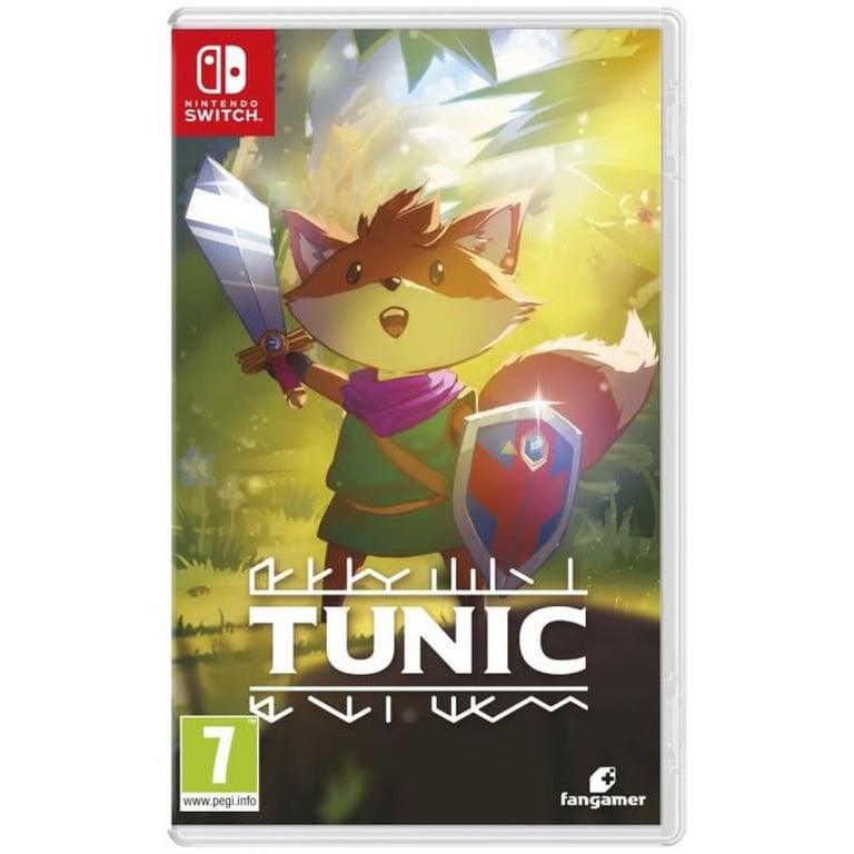 Tunique Jeu Nintendo Switch Action En boîte 1 joueur Sortie Juillet 2023 - vue 2