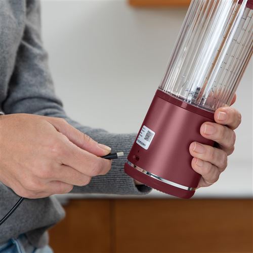 Blender Portable NINJA Blast BC151EUBK – 530ml, Sans Fil, Autonomie 2h - vue 8