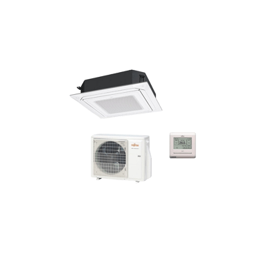 Aire acondicionado Fujitsu eco kr flujo circular 24000 BTU blanco