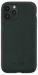 Funda de gamuza Alcantara Deluxe para Apple iPhone 11 Pro, verde medianoche