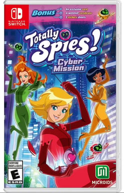 Microids Totally Spies! - Cyber Mission Standard Cinese semplificato, Tedesco, Inglese, Spagnolo, Francese, Italiano, Giapponese, Coreano, Portoghese Nintendo Switch